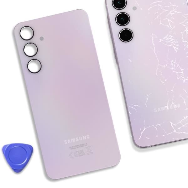 Ersättningsbakglas för Samsung Galaxy A35 Lila