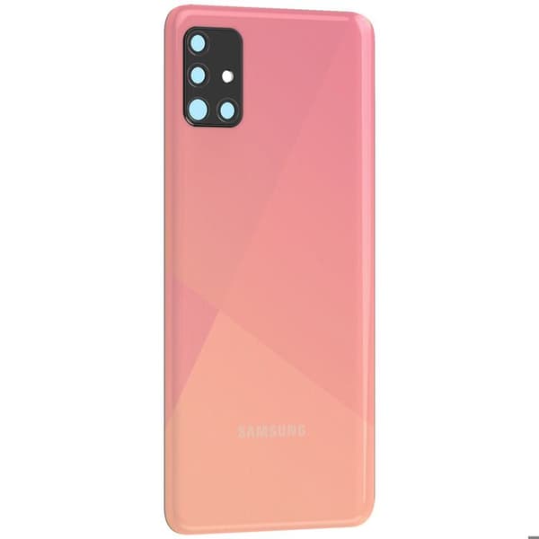 Baksidan för Samsung Galaxy A51 Original Service Pack Samsung Rosa