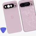 Miniatyrbild 4 av 4: Bakre glas för Google Pixel 9 Pro XL Original Service Pack Google Rosa