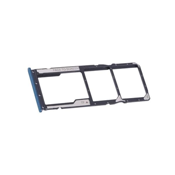 SIM-kortslucka för Xiaomi Redmi 12C Dual Nano SIM och mikro-SD Blå