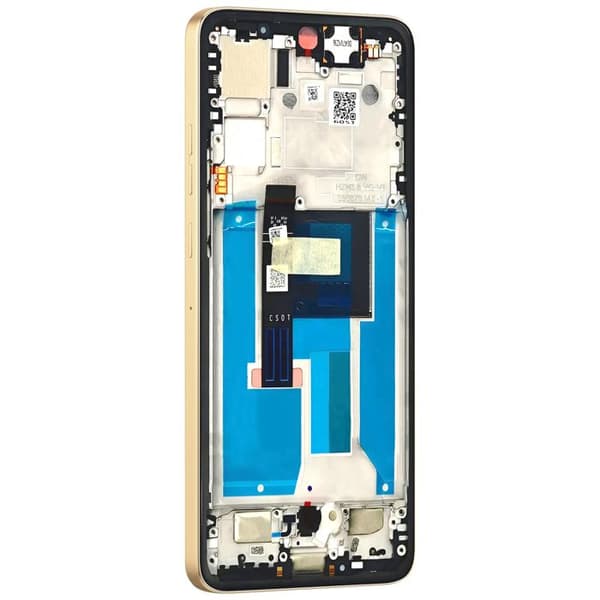 Skärm för Motorola Edge 50 Neo LCD + Pekskärm + Original Motorola Guldchassi
