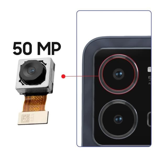 Reservdel Huvudkameran 50MP för Vivo Y35 - Vivo Y22s