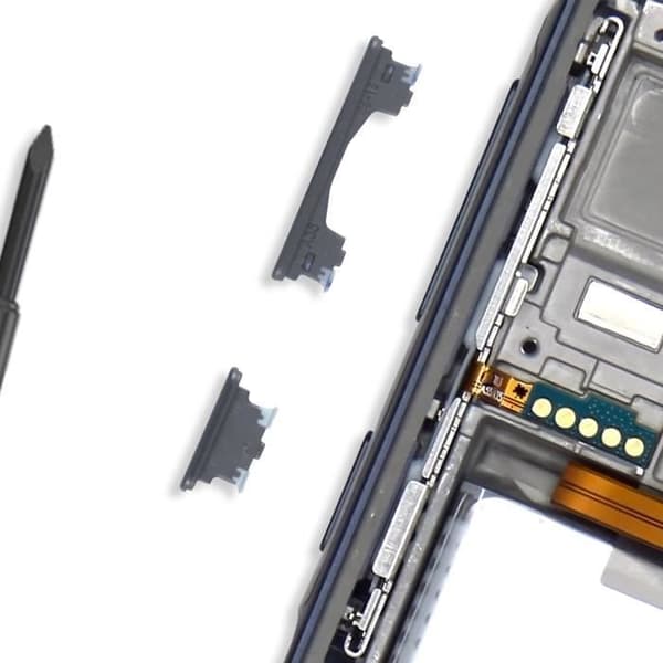 Strömknapp och Volymknapp för Samsung Galaxy A35 5G Svart