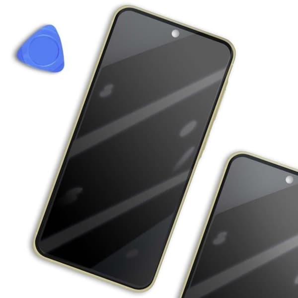 Skärm för Samsung Galaxy A55 LCD + Pekskärm + Original Samsung Chassi Grön Citron