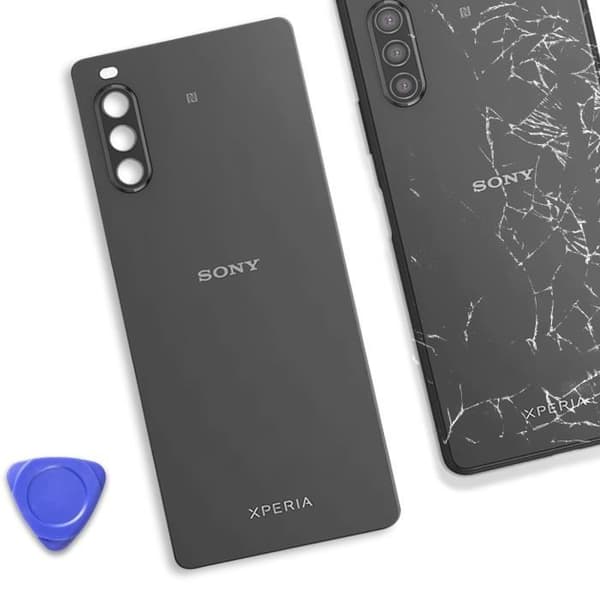 Ersättningsbakglas för Sony Xperia 10 2 Svart