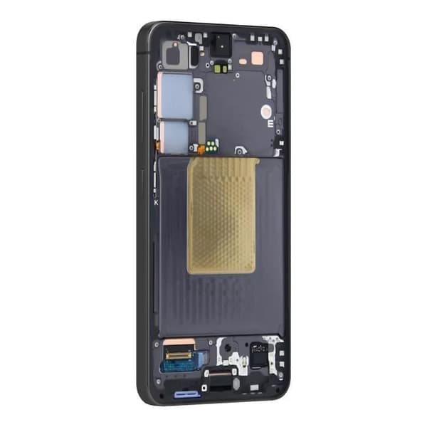 Skärm för Samsung Galaxy S24 LCD + Pekskärm + Original Samsung Chassi Svart