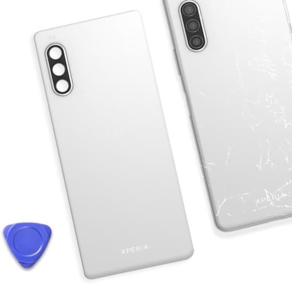 Ersättningsbakglas för Sony Xperia 10 2 Vit