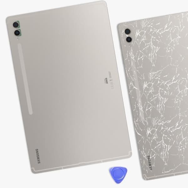 Baksida för Samsung Tab S9 Ultra Original Service Pack Samsung Beige