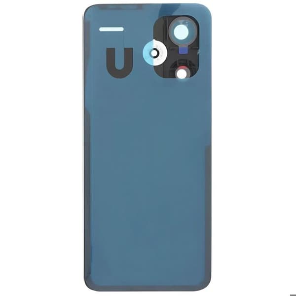 Bakre glas för Xiaomi Redmi Note 13 Pro Plus Original Service Pack Xiaomi Svart