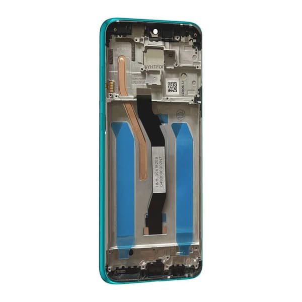LCD-skärm + Touchglas för Xiaomi Redmi Note 8 Pro med grön ram
