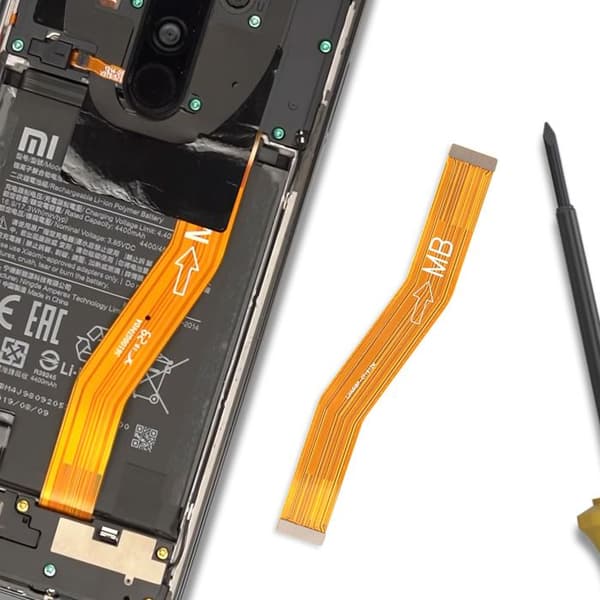 Moderkort Nappe för Xiaomi Redmi Note 8 Pro Svart