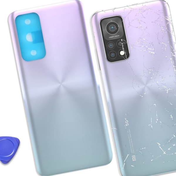 Ersättningsbakglas för Xiaomi Mi 10T Pro Grå Lavendel