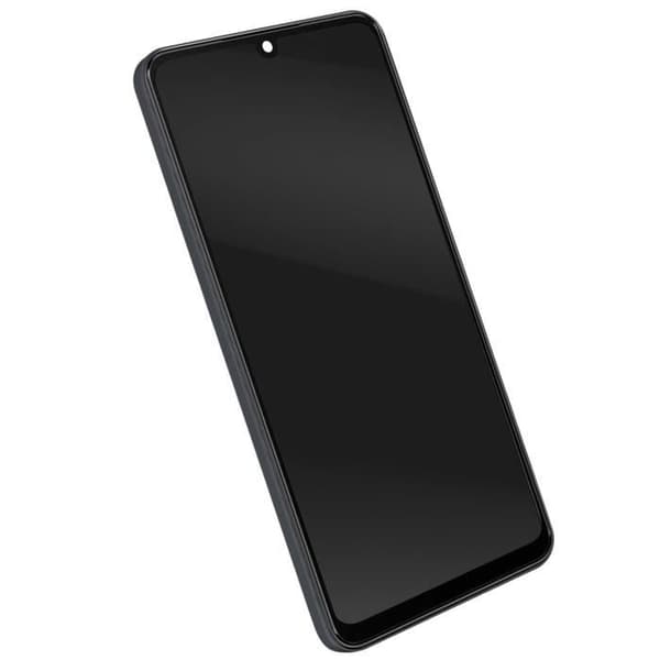 LCD-skärm + Touchscreen för Huawei Nova Y70 med svart chassi