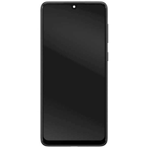 LCD-skärm + Touchscreen för Huawei Nova Y70 med svart chassi