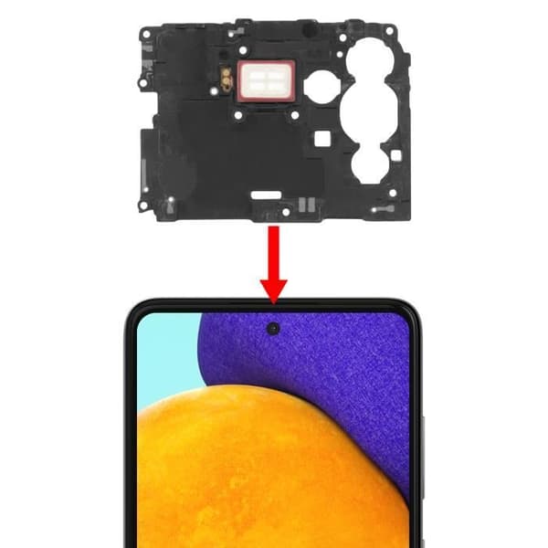 Intern högtalare för Samsung Galaxy A52s Öronhörlur svart
