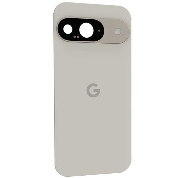 Bakre glas för Google Pixel 9 Original Service Pack Google Vit
