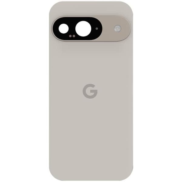 Bakre glas för Google Pixel 9 Original Service Pack Google Vit