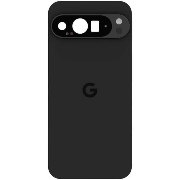 Bakre panel för Google Pixel 9 Pro XL Original Service Pack Google Svart