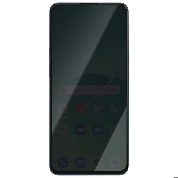 LCD-skärm + Touchscreen för Oppo Reno 6 med Svart Chassi