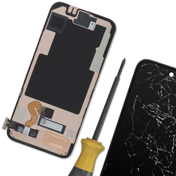 Skärm för Google Pixel 9 Pro XL LCD + Touchglas + Svart Chassi Google