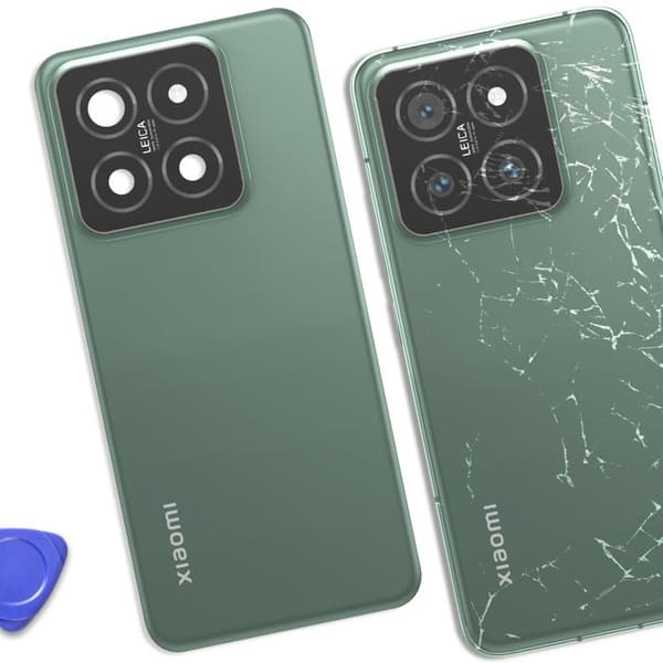 Bakre glas för Xiaomi 14 Original Service Pack Xiaomi Grön
