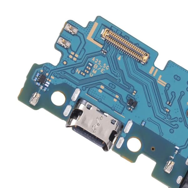 USB-C laddkabel för Samsung Galaxy A25 med Micro och Jack Svart