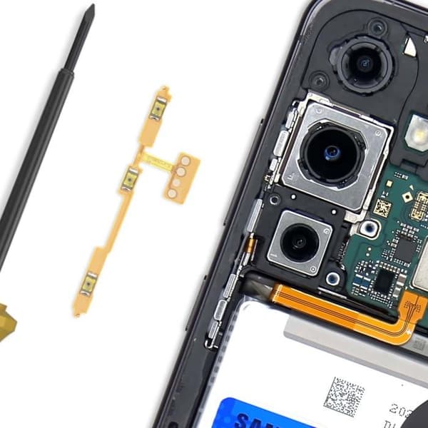 "Napp för strömbrytare och volym för Samsung Galaxy A16 Original Samsung Svart"