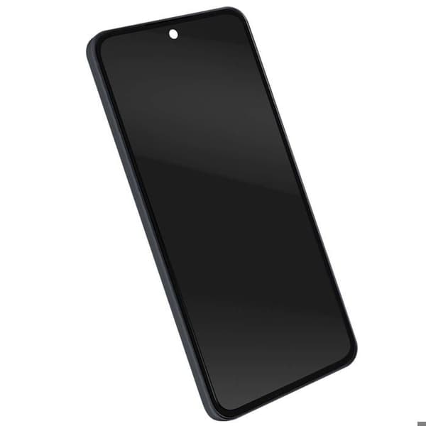 LCD-skärm för Samsung Galaxy A55 med touchglas och svart Relife-chassi