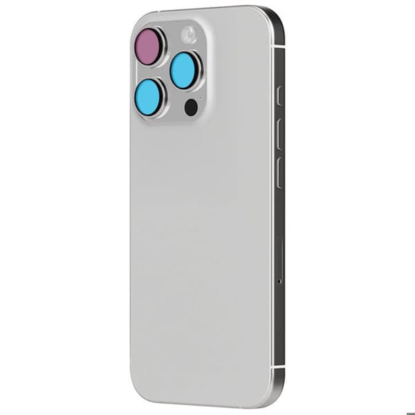 Chassi för iPhone 16 Pro med vit bakglassreservdel