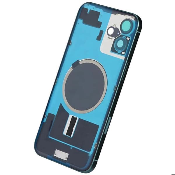 Chassi iPhone 16 Plus med ersättningsbakglas Grön
