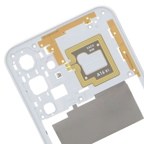 Centralt chassi för Samsung Galaxy A16 Original Service Pack Samsung Grå