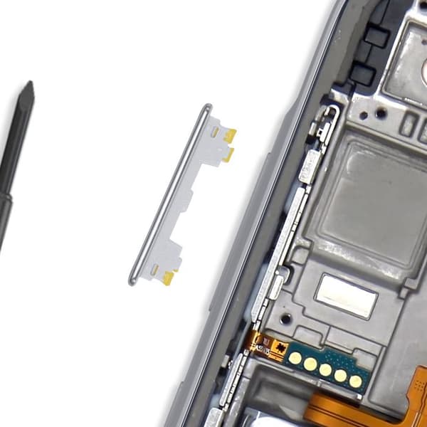 Volymknapp för Samsung Galaxy A16 Original Samsung Grå