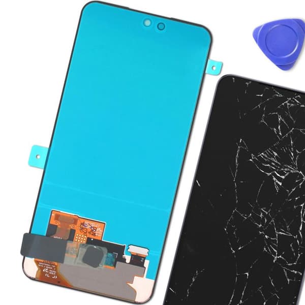 LCD-skärm och Touchglas för Samsung Galaxy S24 FE Original Samsung Svart