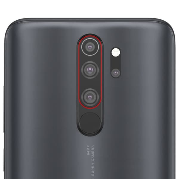 Kameralinse Bakre för Xiaomi Redmi Note 8 Pro Svart