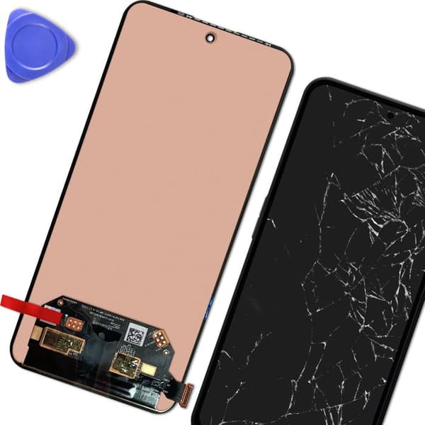 LCD-skärm och Touchglas för Nothing Phone 2a Plus Svart