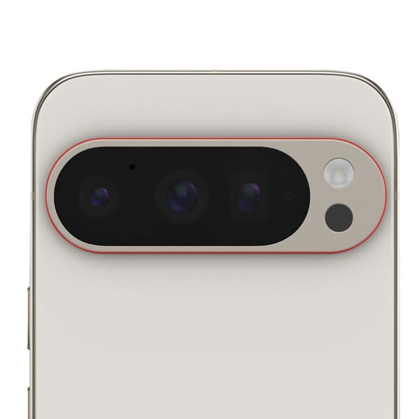 Bakre kameralinse för Google Pixel 9 Pro Vit