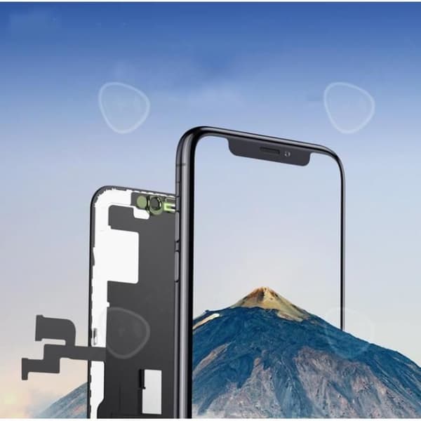 CONFO® Mobiltelefonersättnings LCD-skärm för Apple iPhone XS 5,8 tum + pekskärm