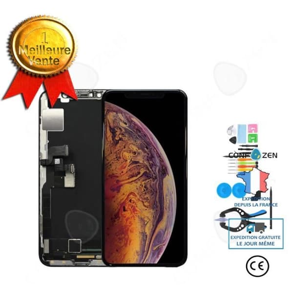 CONFO® Mobiltelefonersättnings LCD-skärm för Apple iPhone XS 5,8 tum + pekskärm