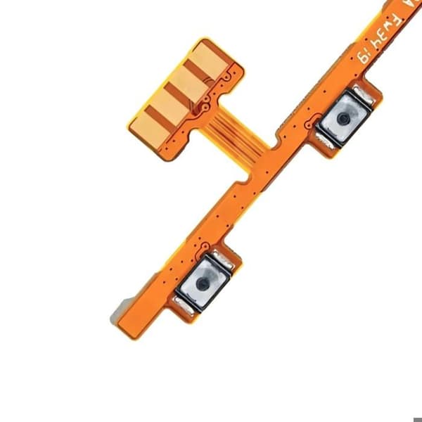 Napp för ström- och volymknapp för Xiaomi Redmi Note 8 Pro svart