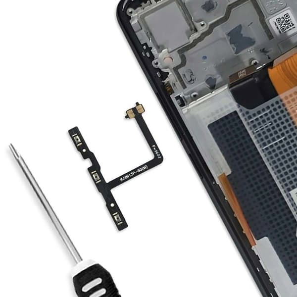 Napp för Ström och Volym för Xiaomi 13 Pro Svart