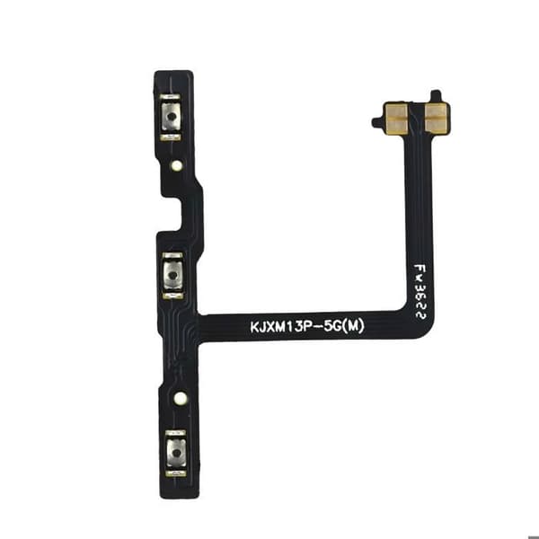 Napp för Ström och Volym för Xiaomi 13 Pro Svart