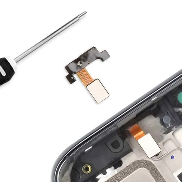 Nappe för närhetssensor till Redmi Note 8 Pro reservdel svart