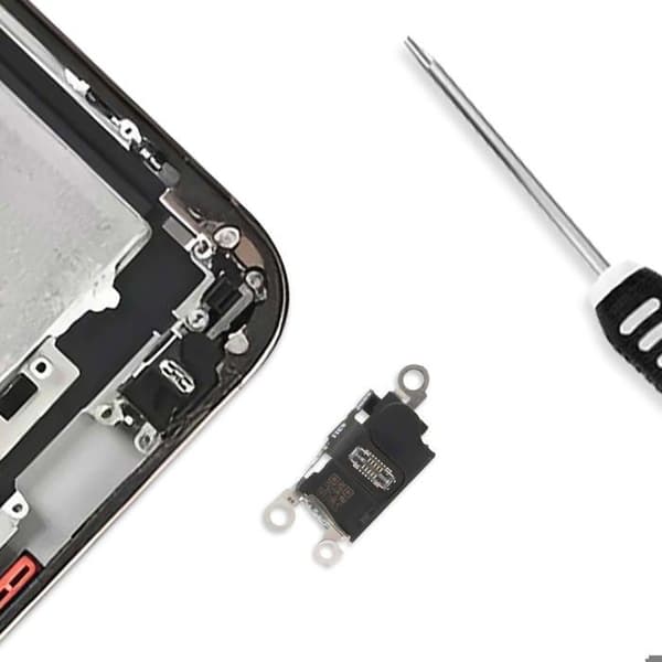 Nappe Mikrofon för iPhone 16 Pro Max Reservdel Svart