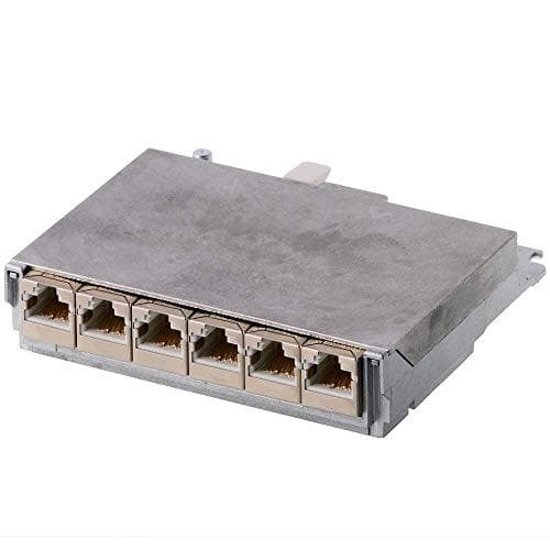 METZ Connect E-DAT C6 installationsmodul 6x8(8) moduler 1U 6 port Grå