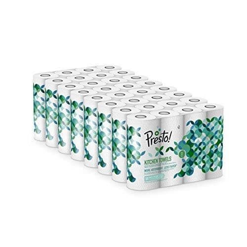 Presto! Märke - Pappershandduksrullar TAD - Förpackning om 32 (32 x 51 dubbelskiktade ark) - 5400606000346