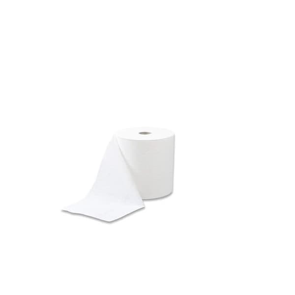 Semy Top Roligt ST 77121 Servett i Pappersrulle, enkel vikning, Tad, 21 cm, Vit (förpackning med 6) - ST-77121