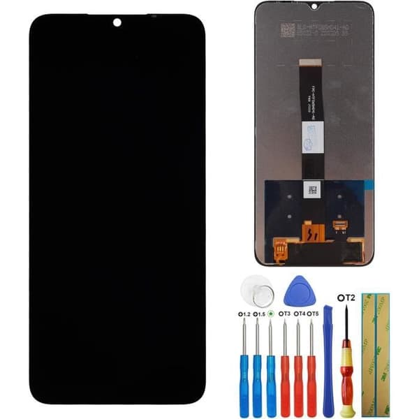 LCD-skärm - E-YIIVIIL - Xiaomi Redmi 9A M2006C3LG - 6,6 tum - Upplösning 720x1600 - Verktyg ingår