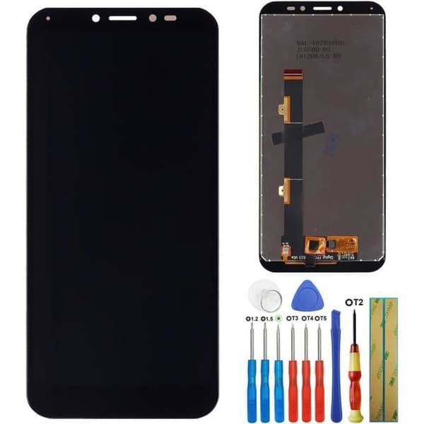 LCD-skärm - E-YIIVIIL - Alcatel 1S 2019 - 5,5 tum - Gorilla Glass - Inkluderade verktyg