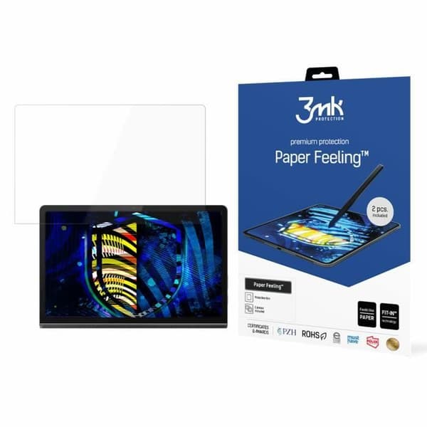 Skyddsglas 3MK Lenovo Yoga Tab 11 - Papper Känsla™ - transparent - 13"