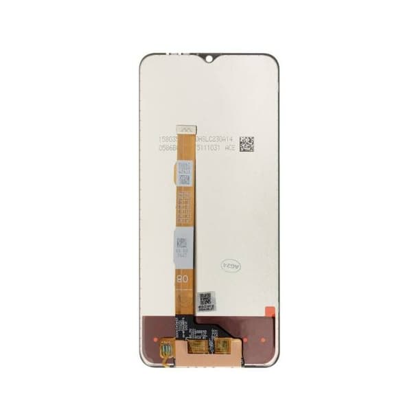 Ersättnings-LCD-skärm 6,58" för Vivo Y33s 5G med svart pekskärm